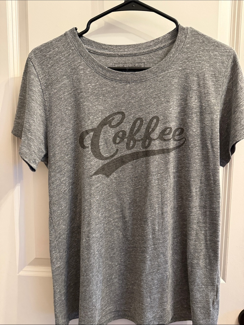 Suburban Riot Women's Gray 'Coffee' Graphic Tee - Casual Crewneck Top